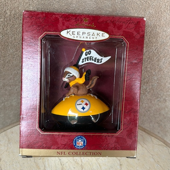 Steelers Hallmark Keepsake Ornament NFL Collection 1999 NEW - Picture 3 of 7